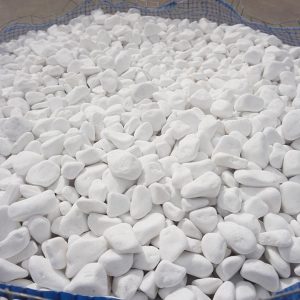 White Marble Beach Pebbles
